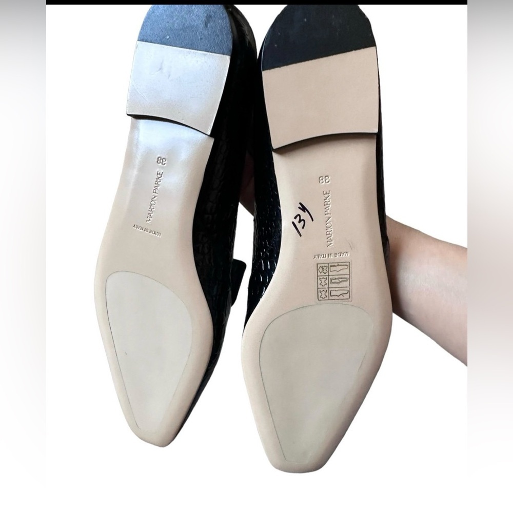 NWB Women’s Gigi Slides leather Loafers by Marion Parke Size 38 - 7​ - Picture 7 of 8